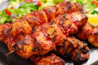 Boston Kebab Side Chicken Tandori Kebab Skewer Only Side Orders