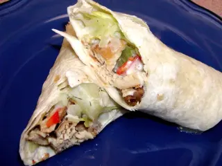 Chicken Greek Roll Up