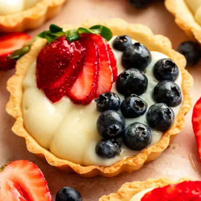 Boston Kebab Mini Fruit Tarts at BOSTON KEBAB, Waltham MA