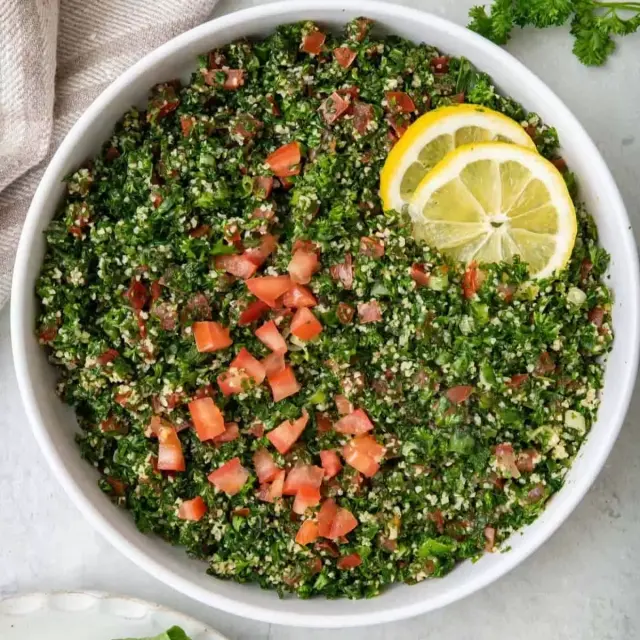 Boston Kebab Tabbouleh at BOSTON KEBAB, Waltham MA