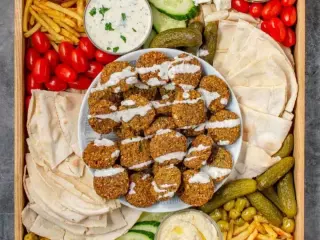 Falafel Platter (Vegetarian) For 10ppl