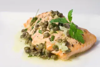 Baked Salmon W/ Capers Protein