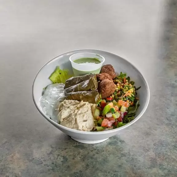 Boston Kebab Vegetarian Bowl at BOSTON KEBAB, Waltham MA