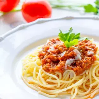 Boston Kebab Spaghetti W/Sauce-KM