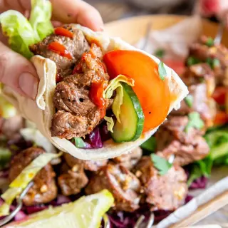 Lamb Shish Roll Up Lamb Shish Roll Up