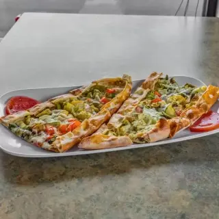 Vegetarian Pide Vegetarian Pide