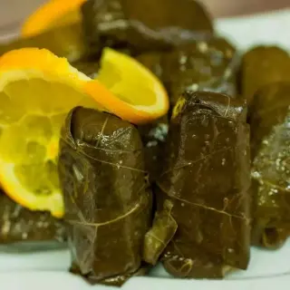 Stuffed Grape Leaves (6 Pieces) Stuffed Grape Leaves (6 Pieces)
