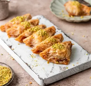 Sobiyet (Baklava With Cream And Pictachio) Sobiyet (Baklava With Cream And Pictachio)