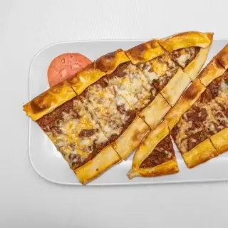 Kusbasi(chopped Beef) Cheese Pide Kusbasi(chopped Beef) Cheese Pide