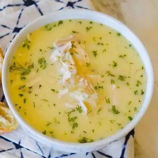 Boston Kebab Egg Lemon Chicken Soup