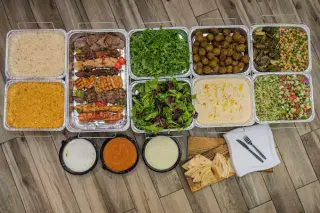 Buffet Style Kebab Entree Catering Buffet Style Kebab EntrÉEs