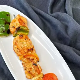 Boston Kebab Side Salmon Kebab Skewer Only