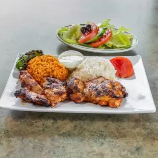 Boston Kebab Chicken Chops Dinner